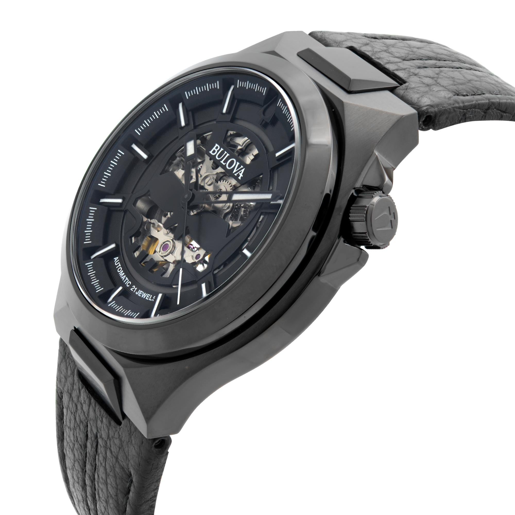 bulova maquina skeleton 98a238