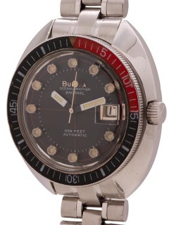Bulova Oceanographer Snorkel 666 Diver’s SS, circa 1969