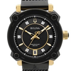 Bulova Precisionist Grammy Special Edition Diamond Dial Quartz Watch 98P173