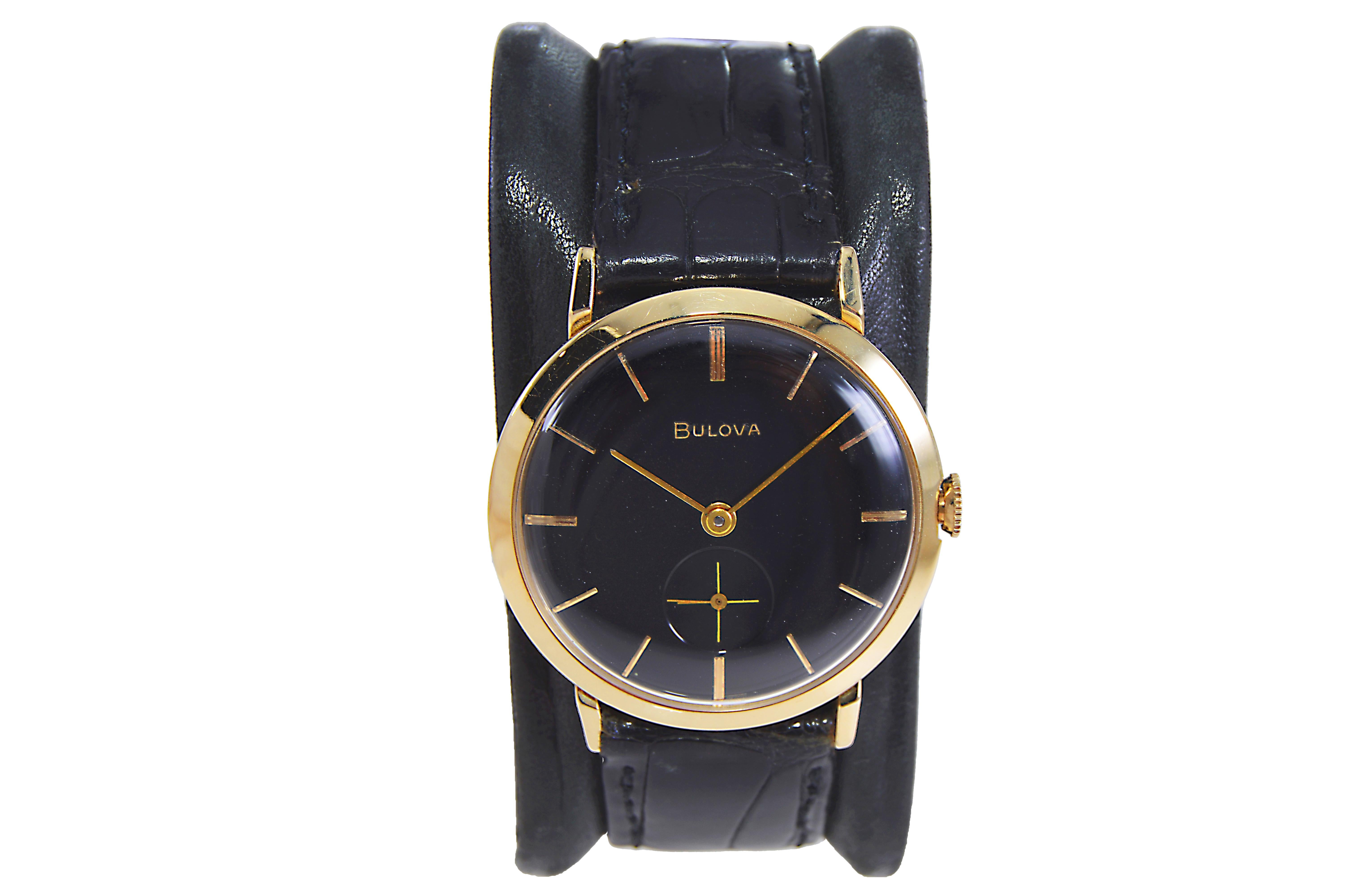 vintage bulova watches 1960