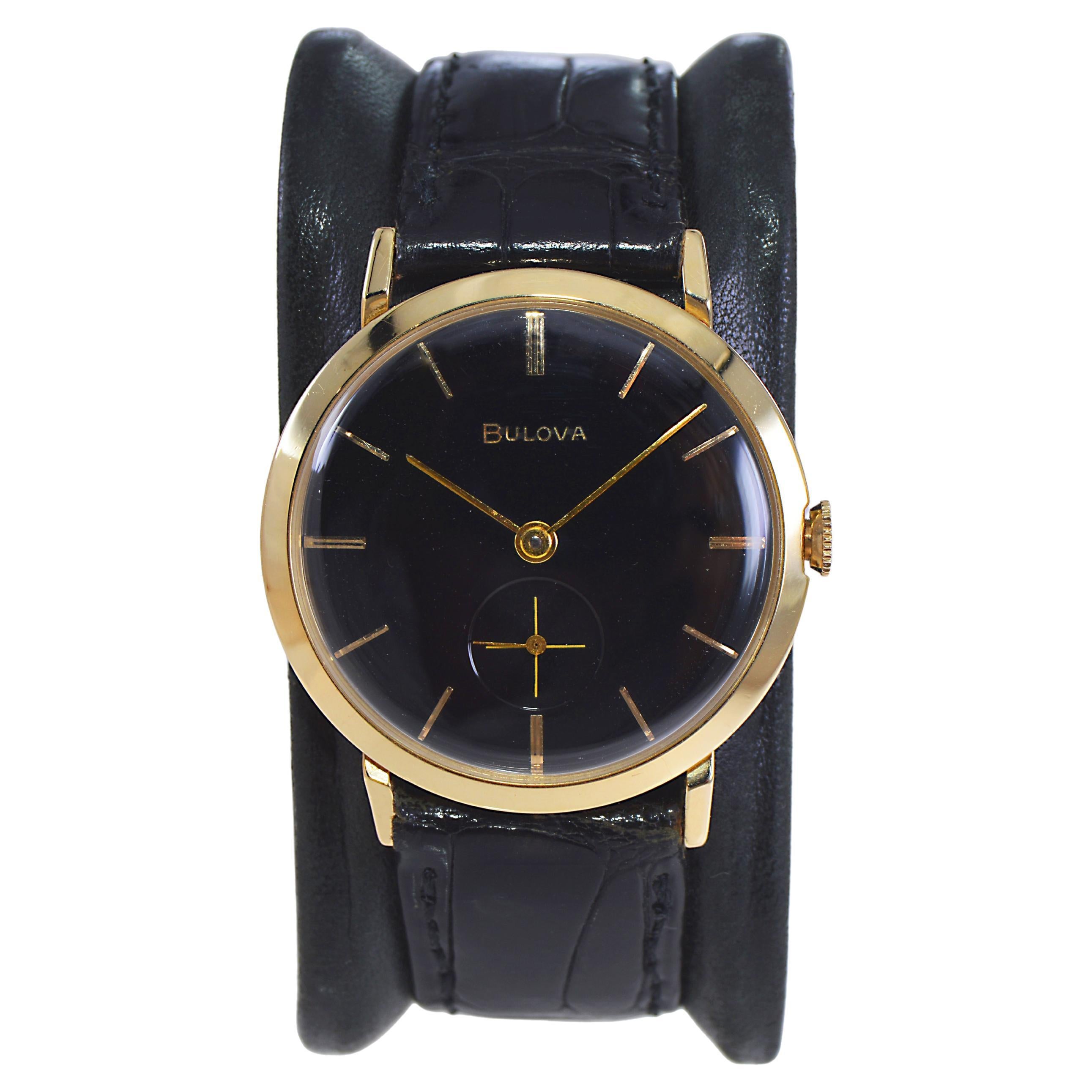 Bulova Solid 14Kt. Gold Dress Style Watch from 1960's at 1stDibs | vintage bulova  watches 1960, bulova president watch, bulova watch 1960s women's