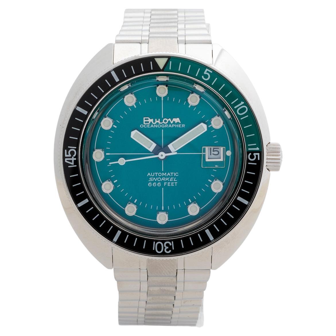 Bulova Special Edition Oceangrapher Ref 96B322 'Devil Diver', Stickers Attached For Sale