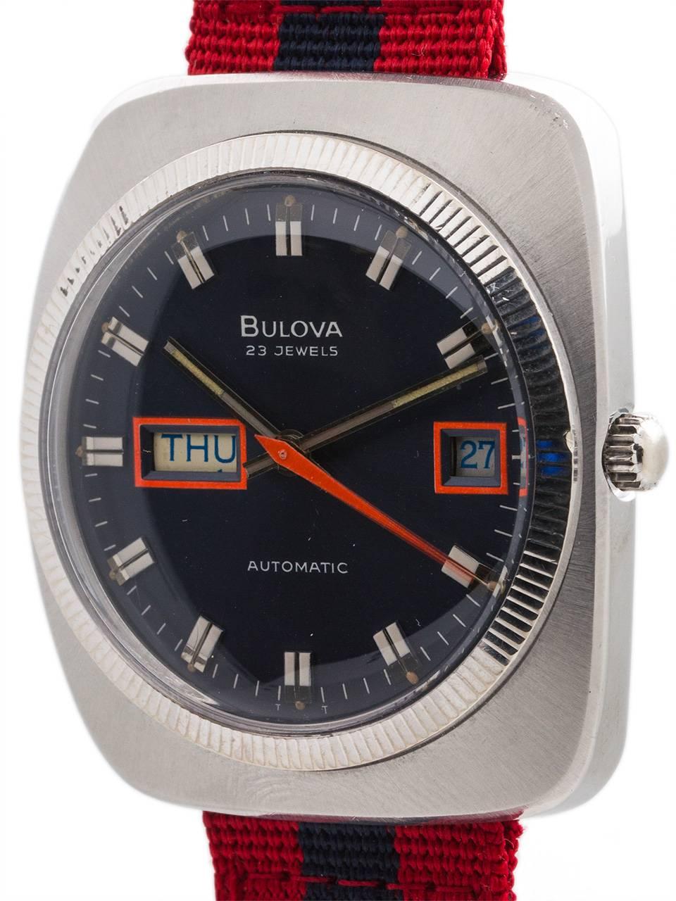 Bulova Sporty Dress Model, circa 1973 In Excellent Condition In West Hollywood, CA