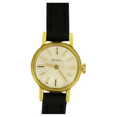 Bulova (Swiss) 18K Gold-Plated Retro c1960's Manual 24mm Ladies' Watch