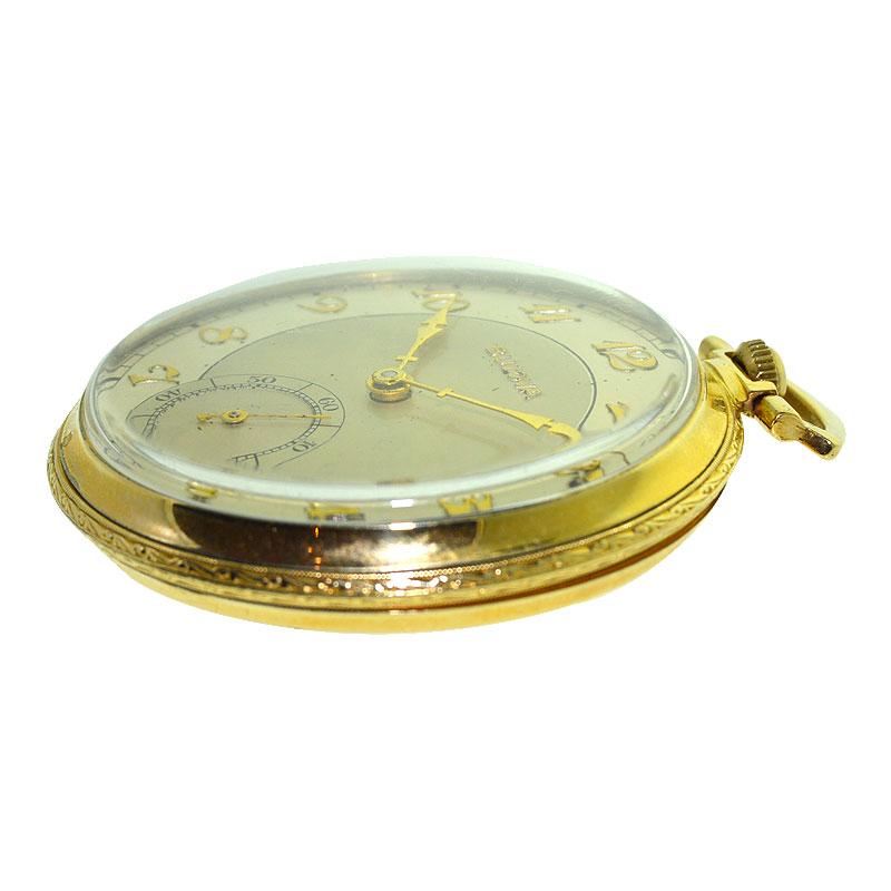 bulova pocket watch gold