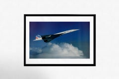 Original 1985 poster by Bulté - Air France Concorde