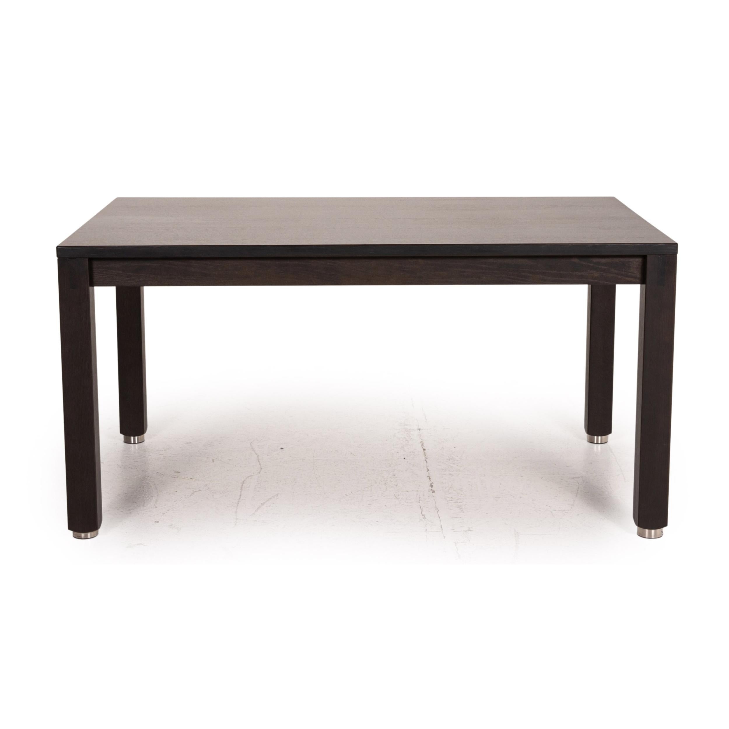 Contemporary Bulthaup Corpus Dining Table Dark Brown Brown Table For Sale