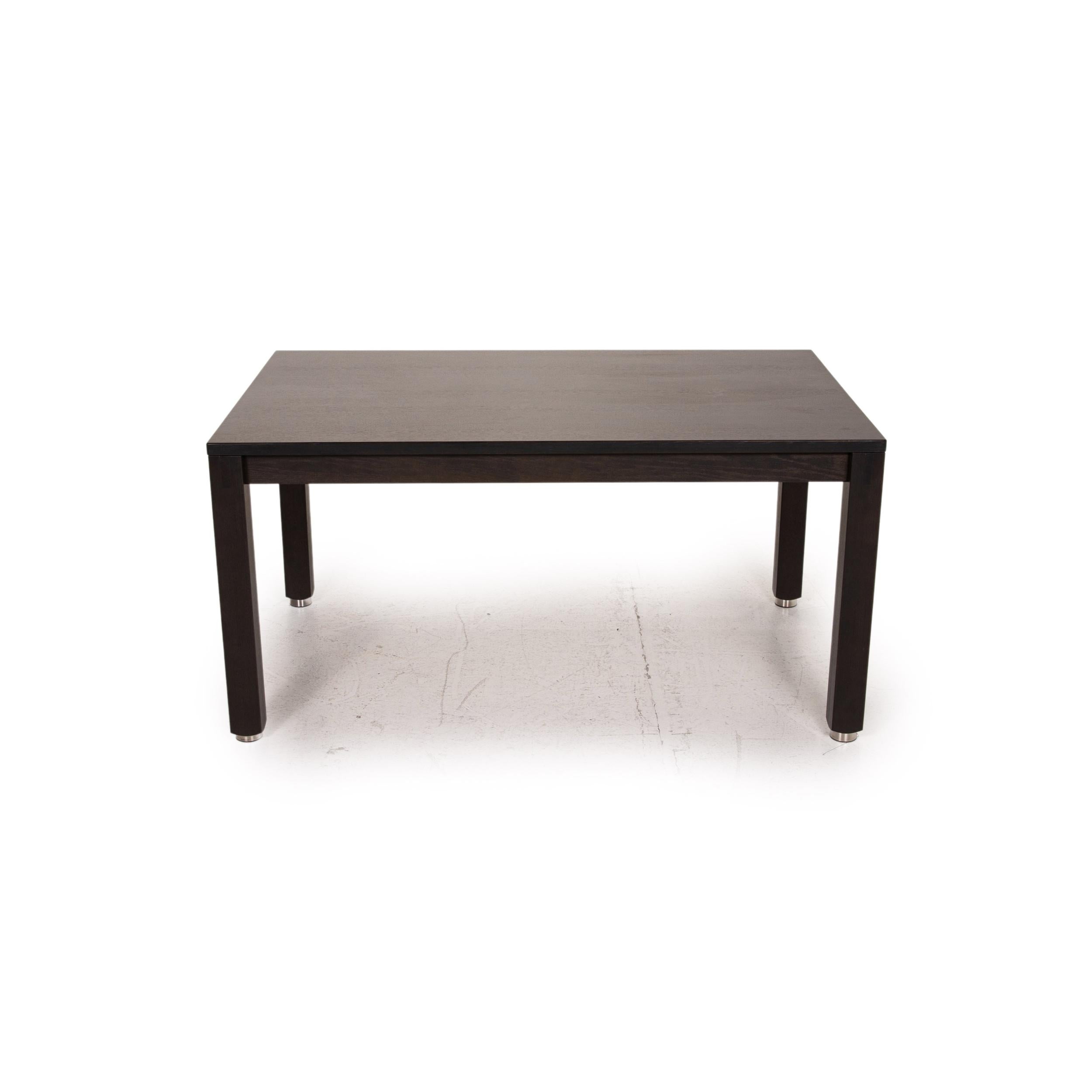 Bulthaup Corpus Nemus Ensemble de salle à manger brun foncé 1x table à manger 2x chaise table en vente 7