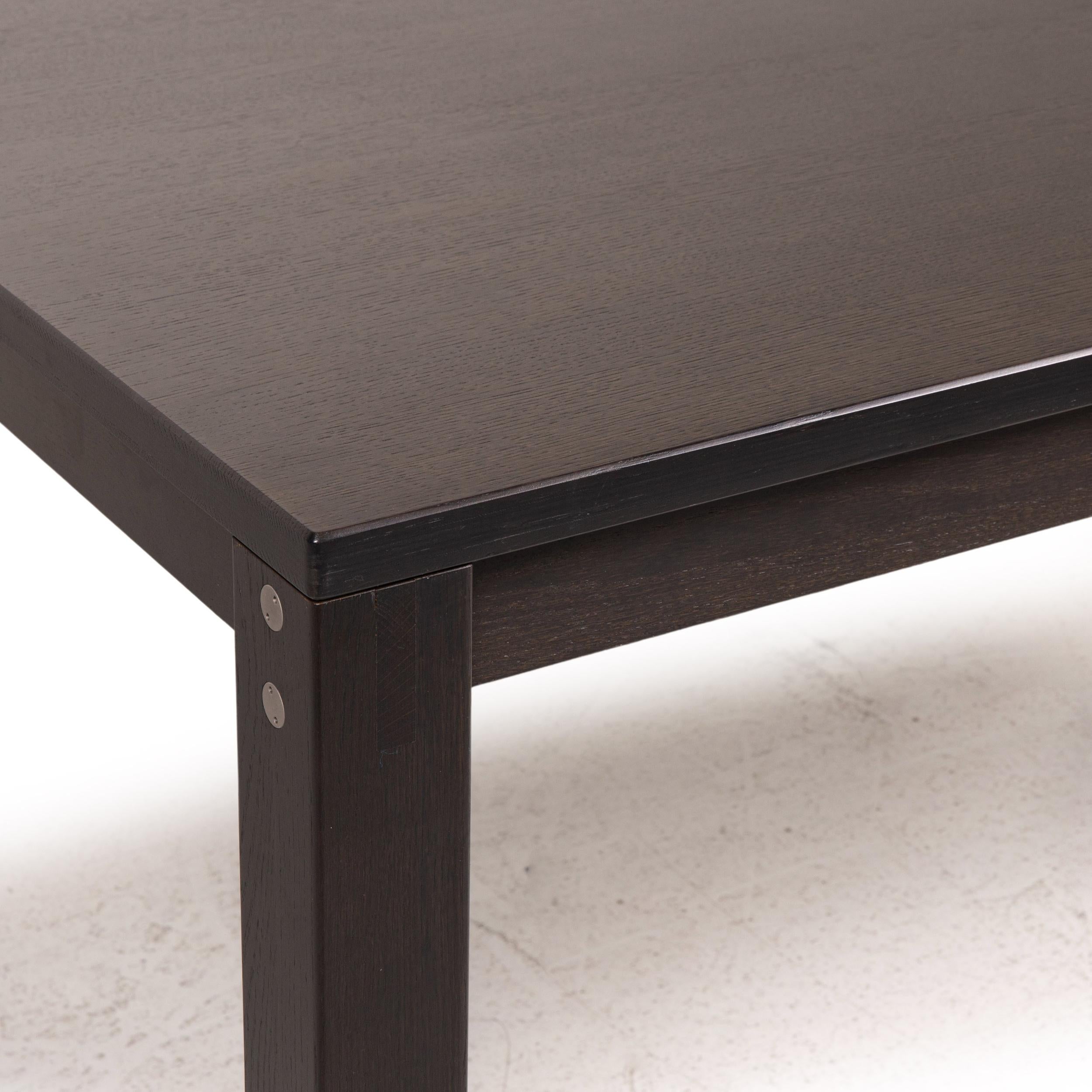 Européen Bulthaup Corpus Nemus Ensemble de salle à manger brun foncé 1x table à manger 2x chaise table en vente