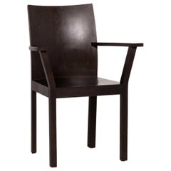 Bulthaup Nemus Wood Chair Dark Brown Brown