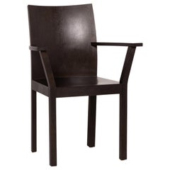 Bulthaup Nemus Wood Chair Dark Brown Brown