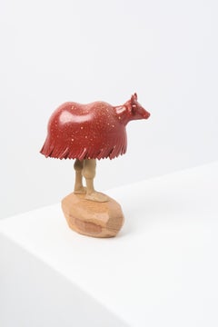Bumba Meu Boi Series, Resin Folklore Sculpture N1 with Wooden Base