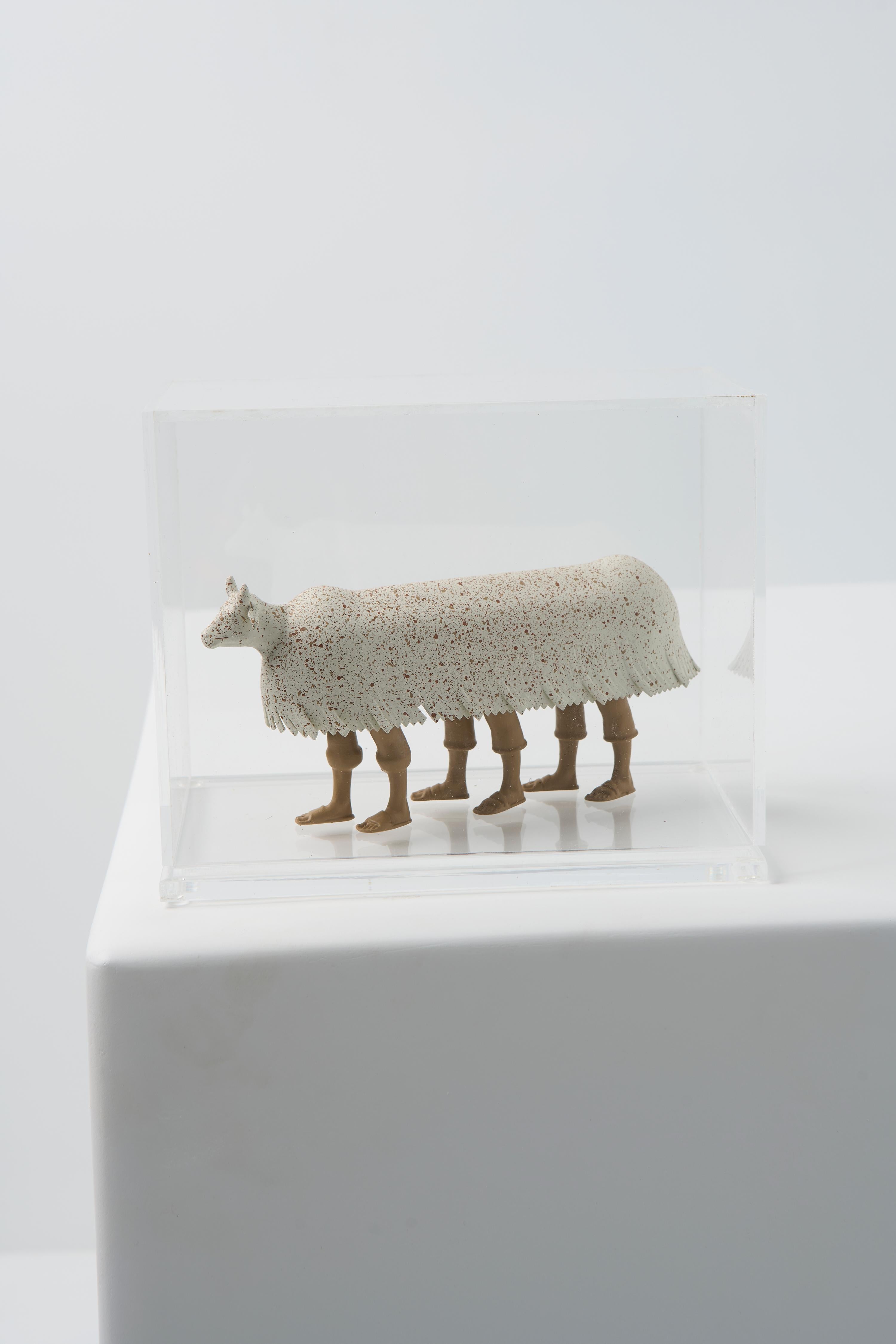 Serie Bumba Meu Boi, Escultura Folclórica Larga de Resina en Acrílico en Nuevo estado para la venta en Santa Edwiges, MG