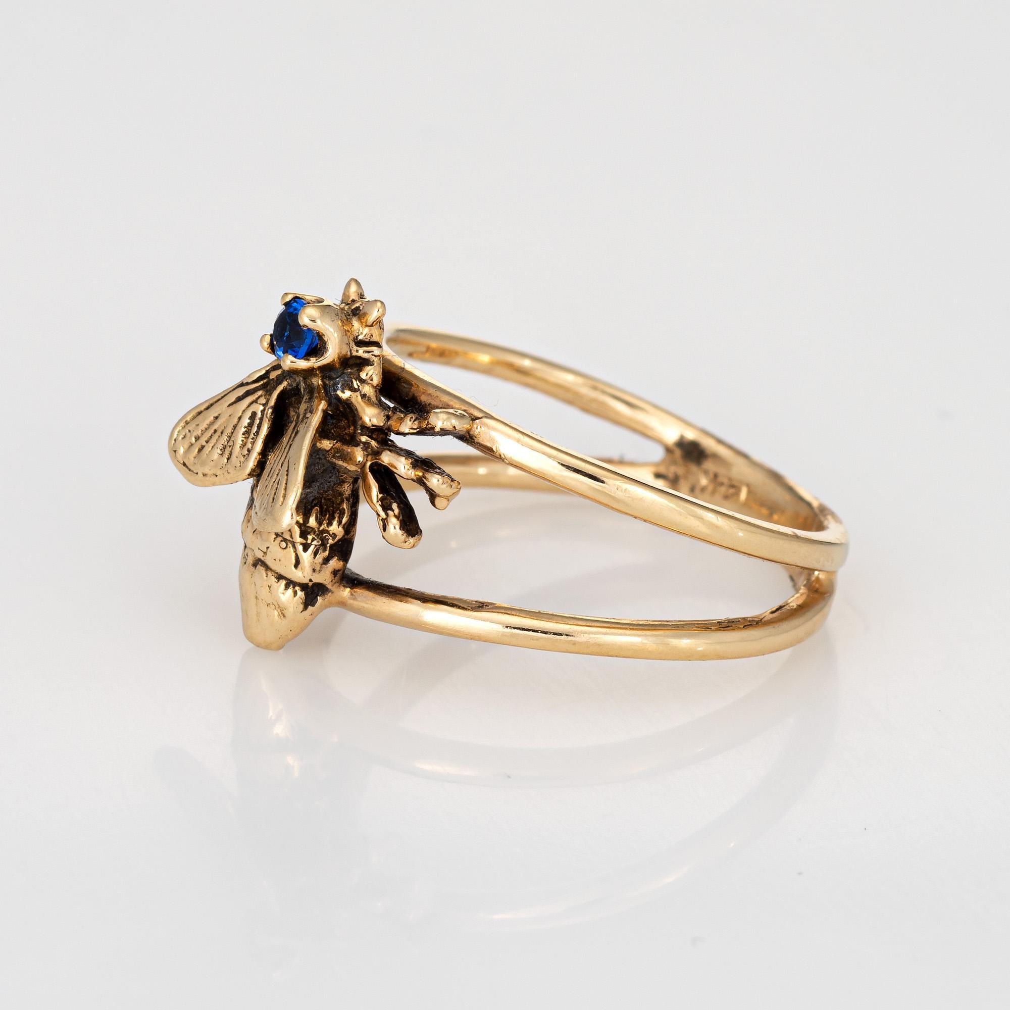 antique bee ring