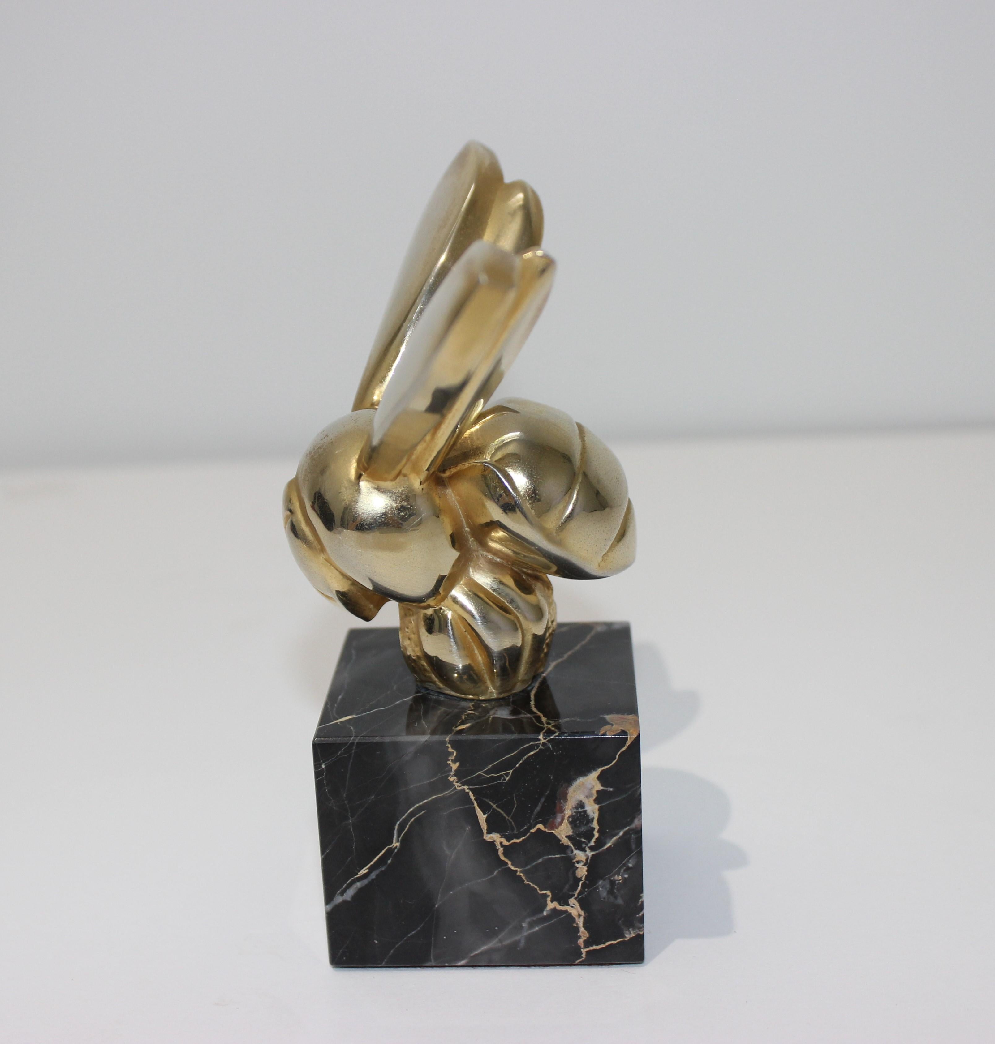 Polished Bumble Bee Sculpture After G. Lachaise