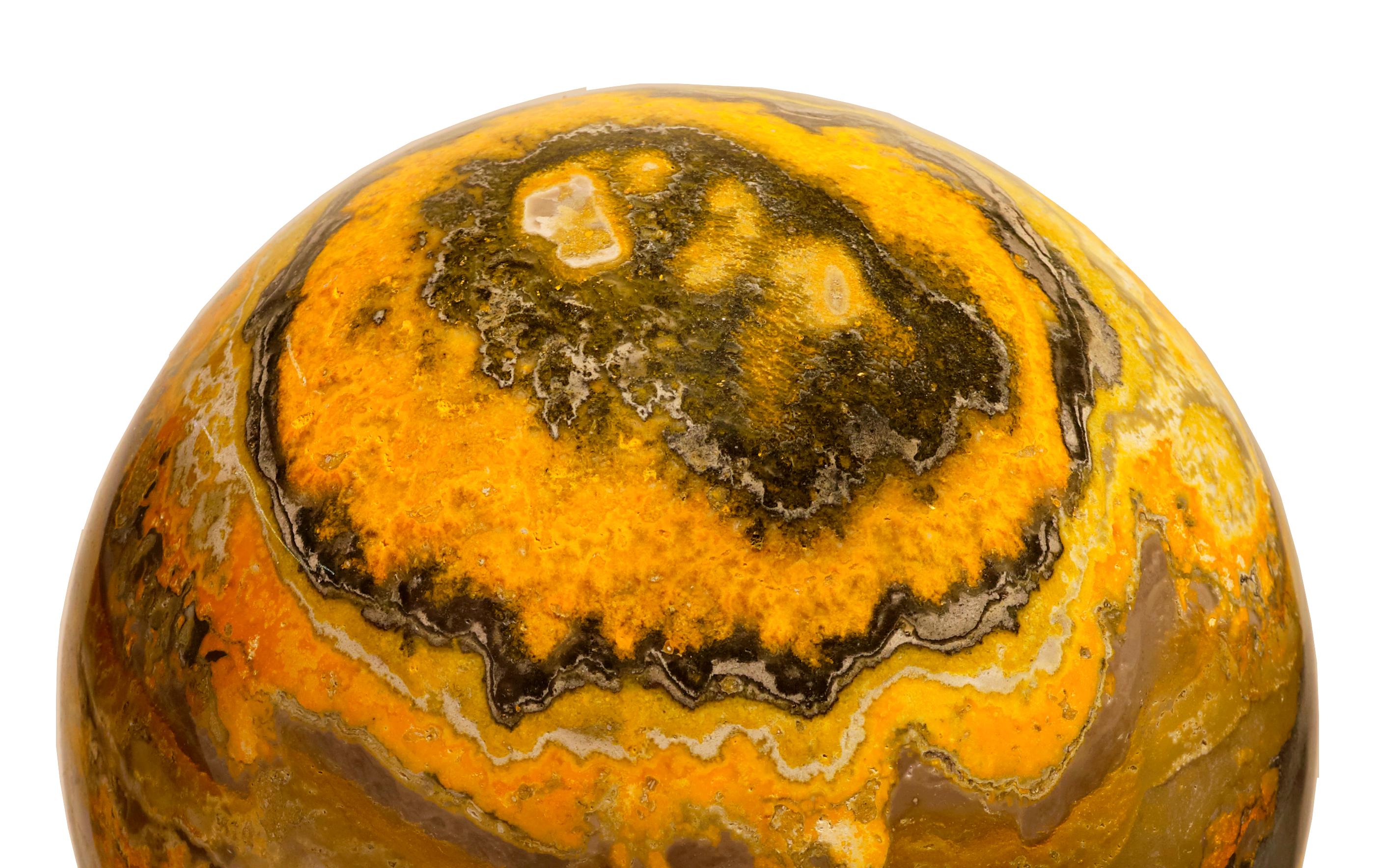 Indonesian Large sphere of Bumblebee Jasper stone , Indonesia For Sale