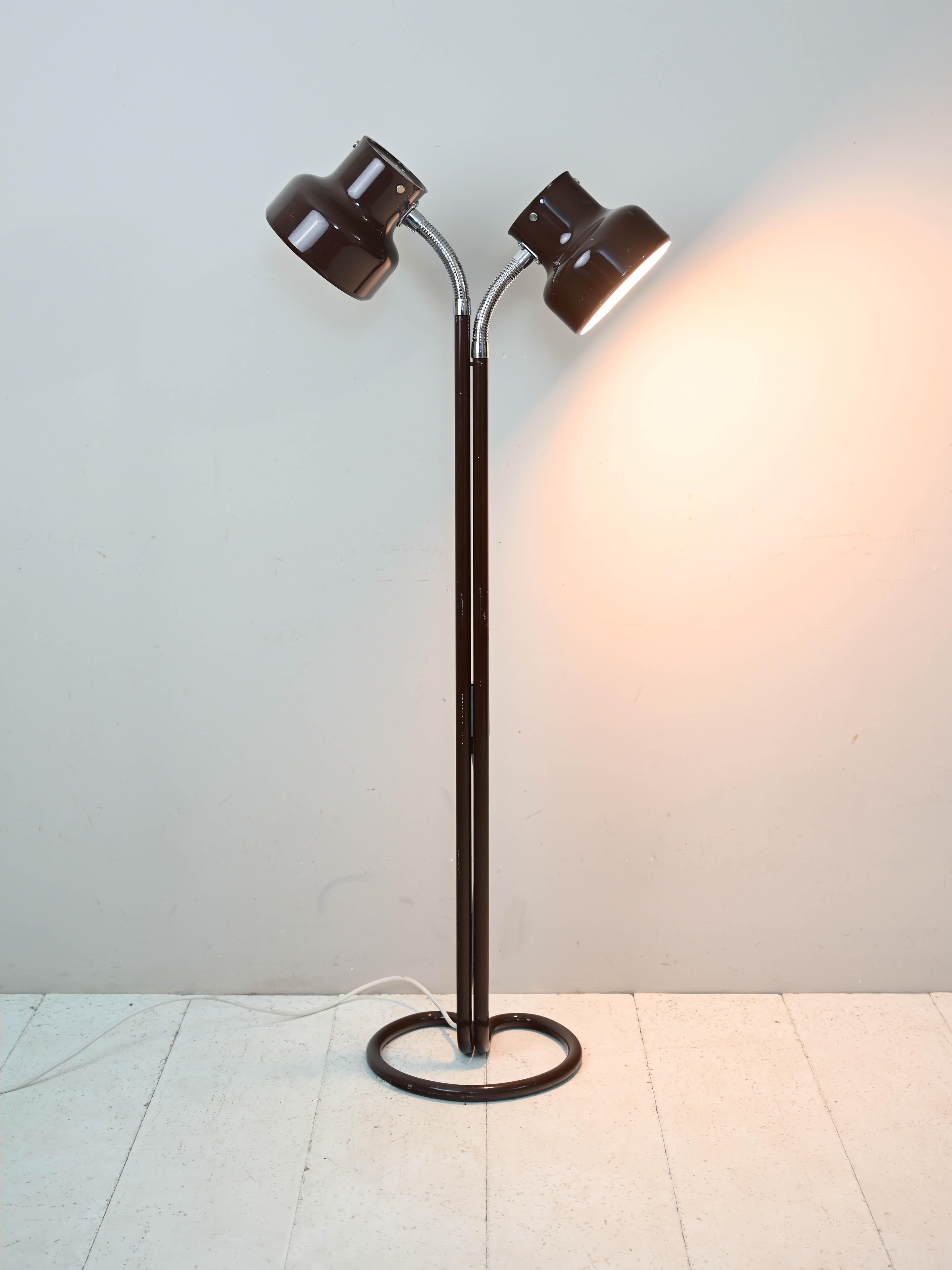 Swedish Bumbling Lamp by Anders Pehrson with Double Shade