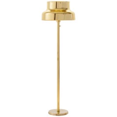 "Bumling" Floor Lamp in Brass by Anders Pehrson for Ateljé Lyktan, Sweden, 1968