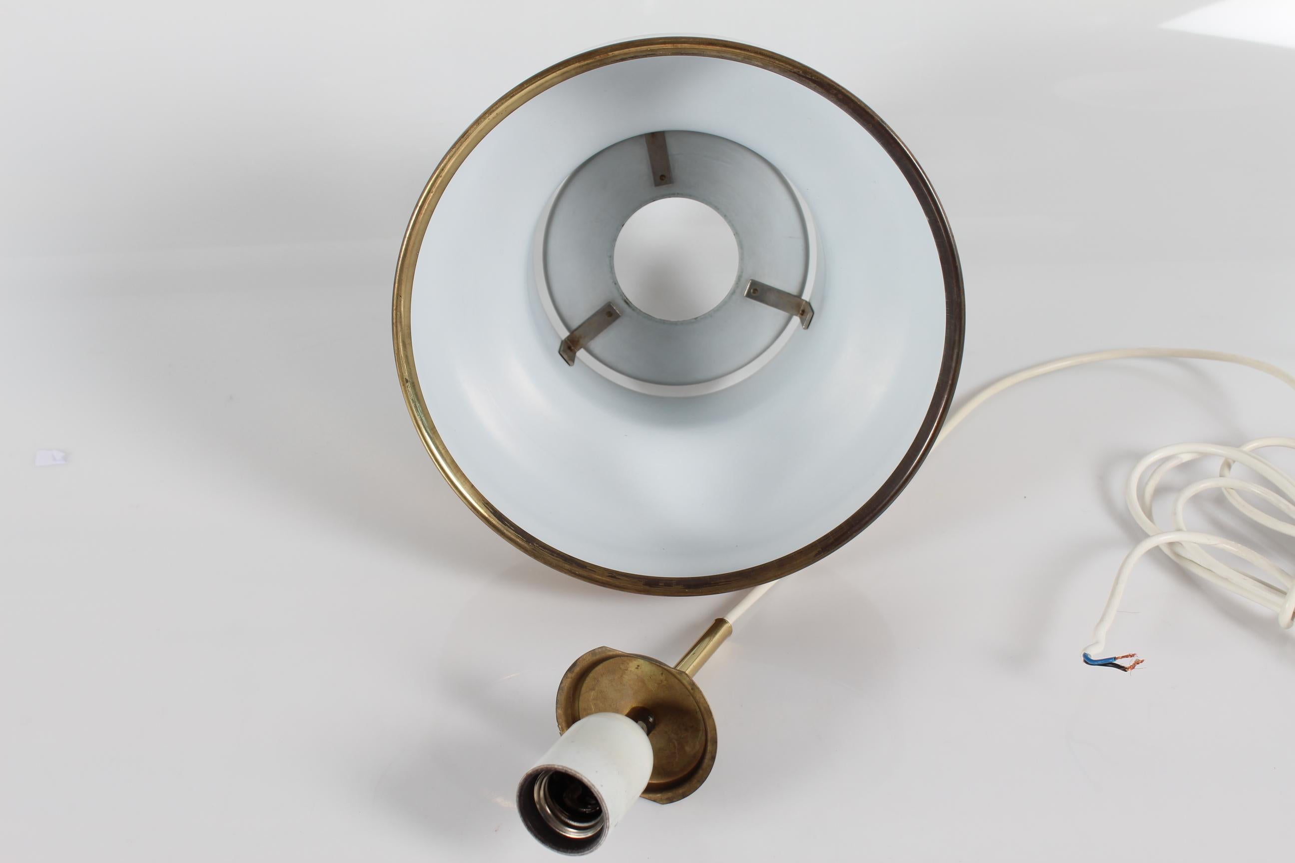 Late 20th Century Bumling Pendant by Anders Pehrsson of Brass Made by Ateljé Lyktan, Sweden, 1970s For Sale