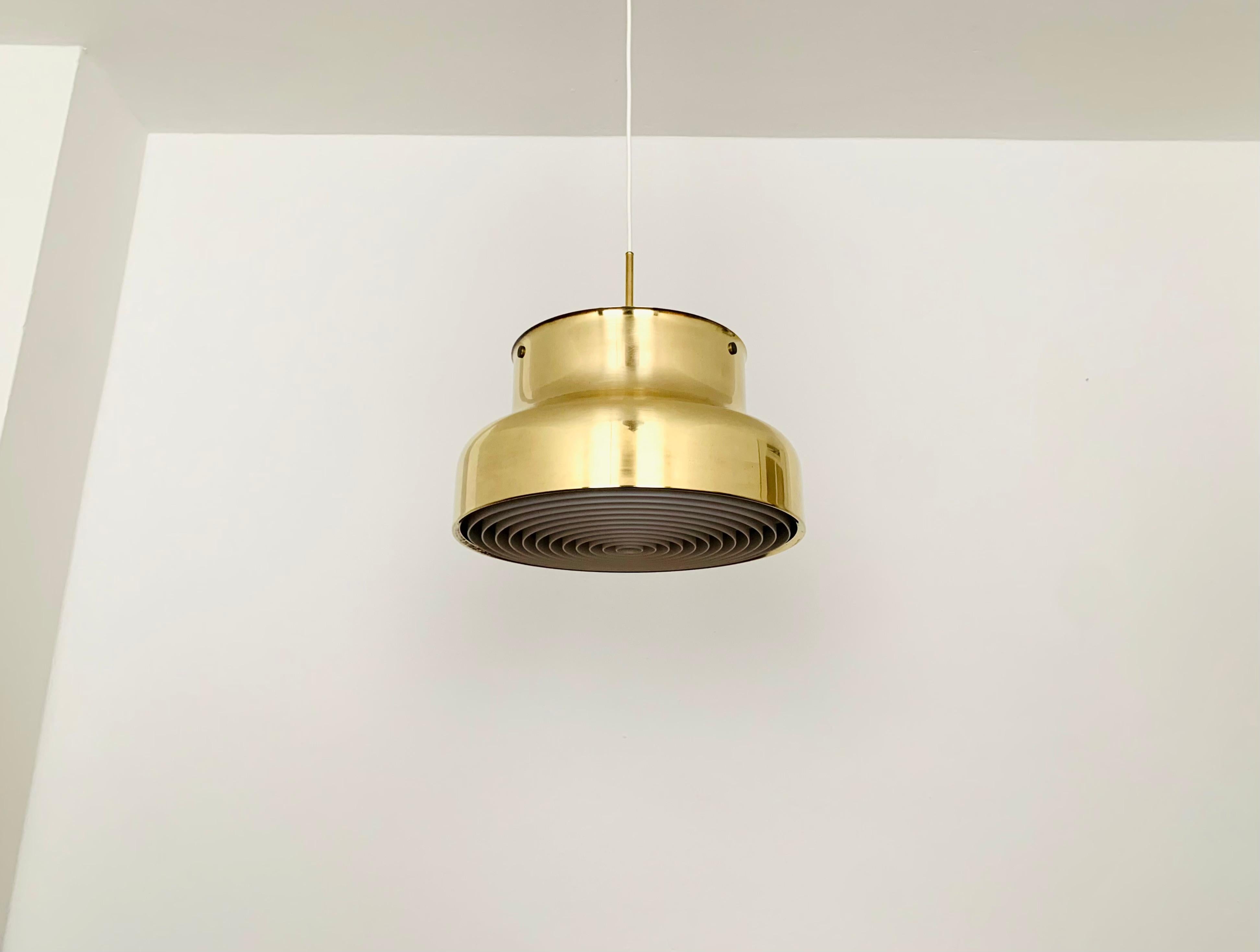 Mid-20th Century Bumling Pendant Lamp by Anders Pehrson for Ateljé Lyktan For Sale