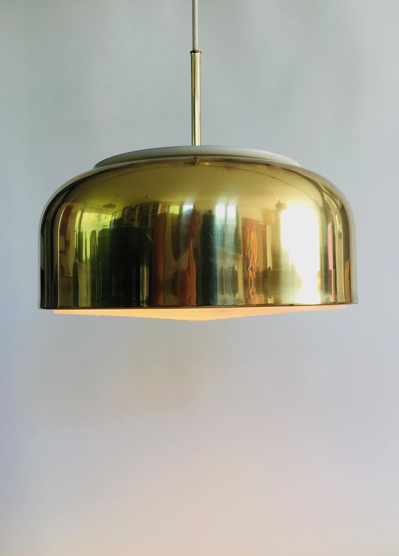 Mid-Century moderno Lampada a sospensione Bumling di Anders Pehrson per Atelje Lyktan, Svezia anni '60 in vendita