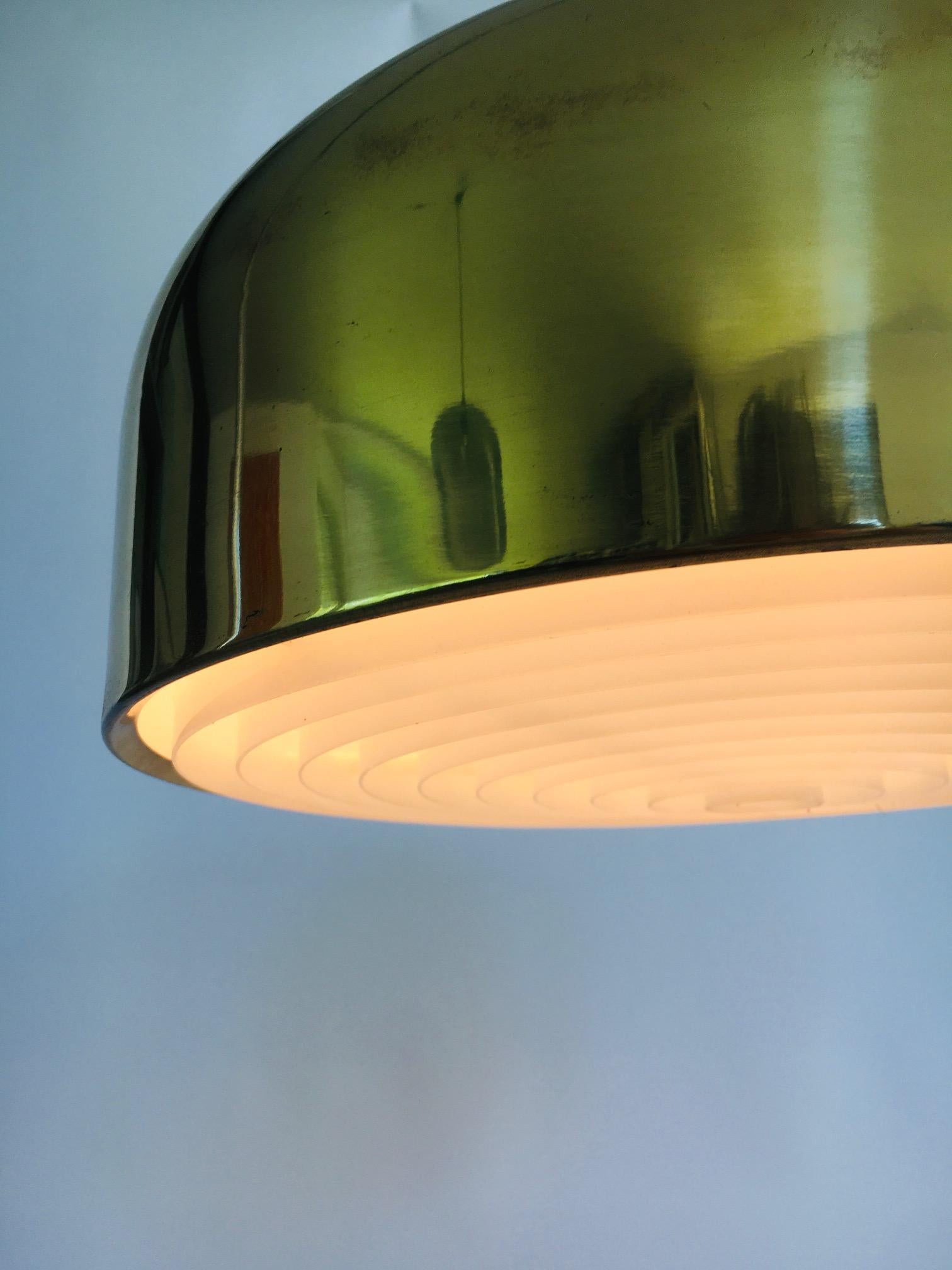 Ottone Lampada a sospensione Bumling di Anders Pehrson per Atelje Lyktan, Svezia anni '60 in vendita