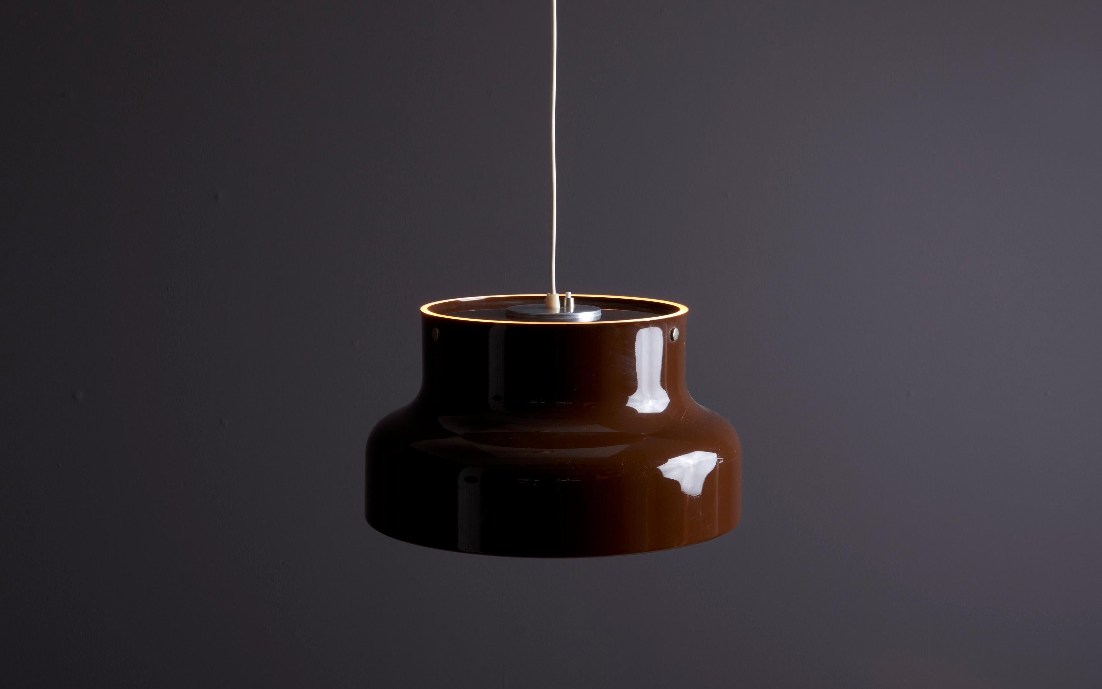 Mid-Century Modern Lampe à suspension 'Bumling' par Anders Pehrson pour Ateljé Lyktan, Suède 1968 en vente