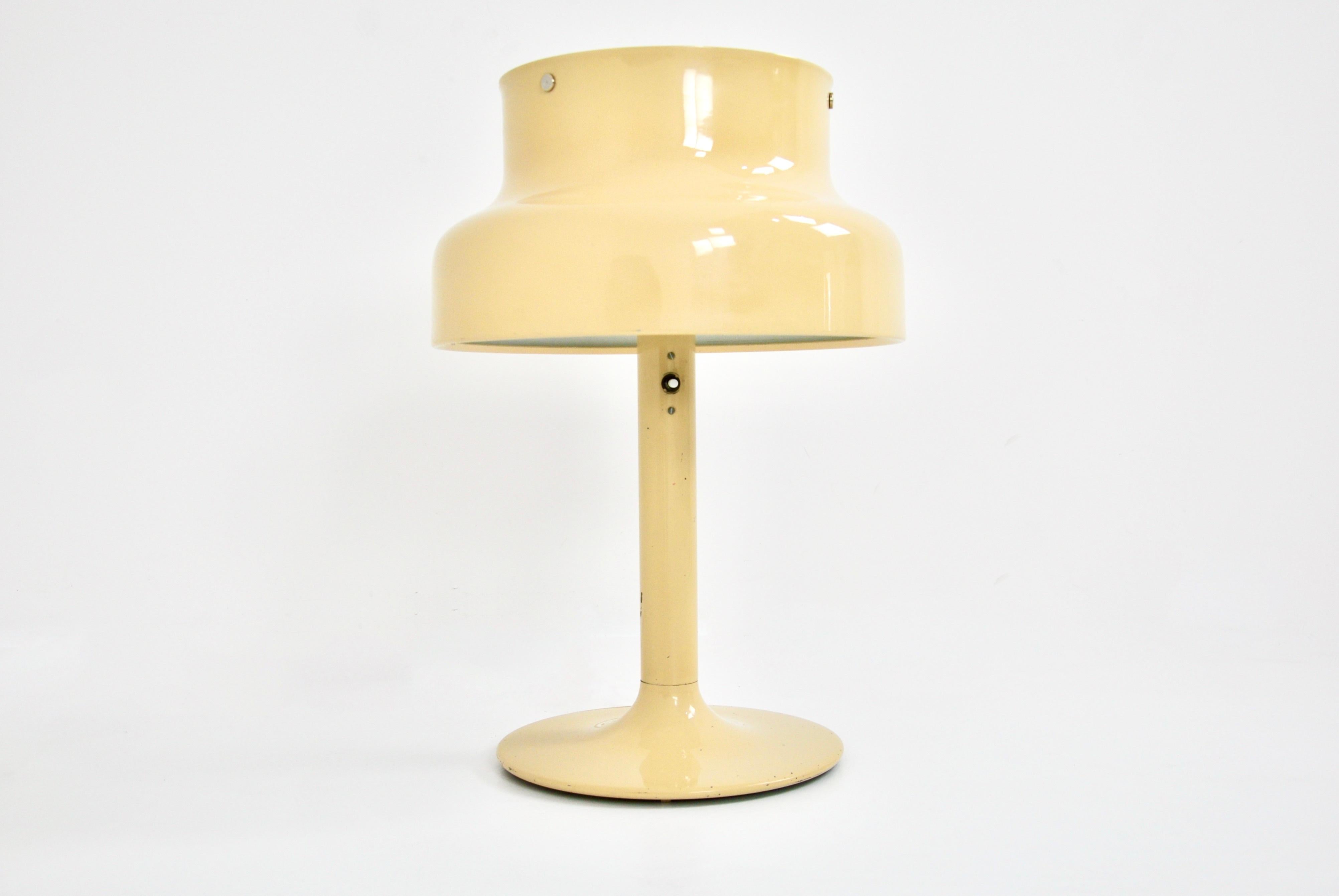 Metal lamp designed by Anders Pehrson in the 1970s. Wear due to time and age.
For shipping, request us for receive the best price.