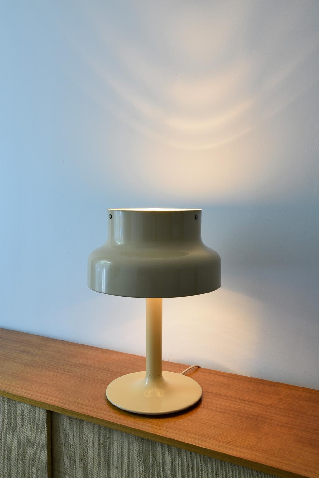 Bumling Table Lamp by Anders Pehrson for Atelje Lyktan, Sweden Beige, 1970s For Sale 3