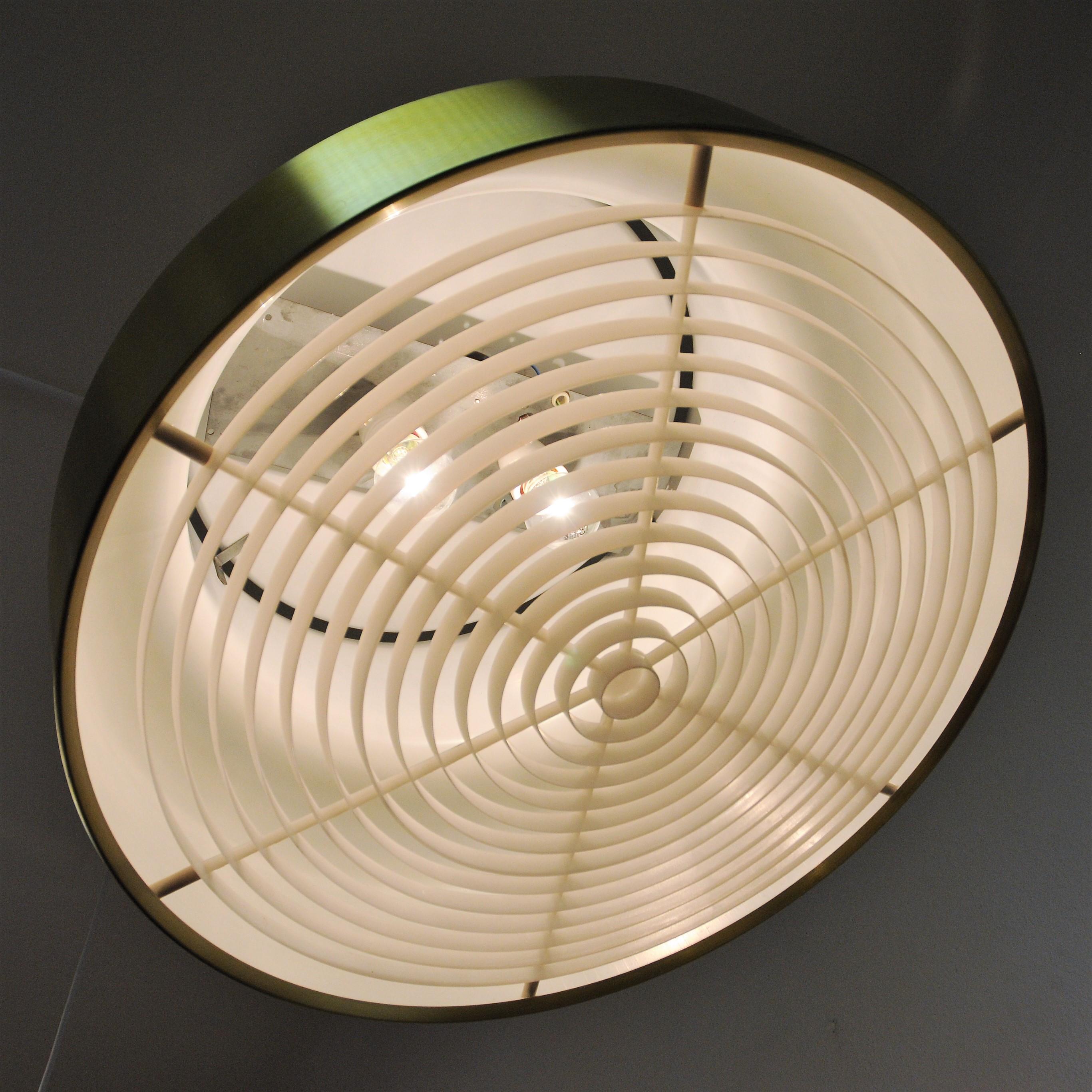 Scandinavian Modern Bumlingen Ceiling Lamp by Anders Pehrson for Ateljé Lyktan, 1960s