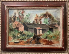 "Shanties in the Bronx, New York" Bumpei Usui, Japanase-American City Landscape