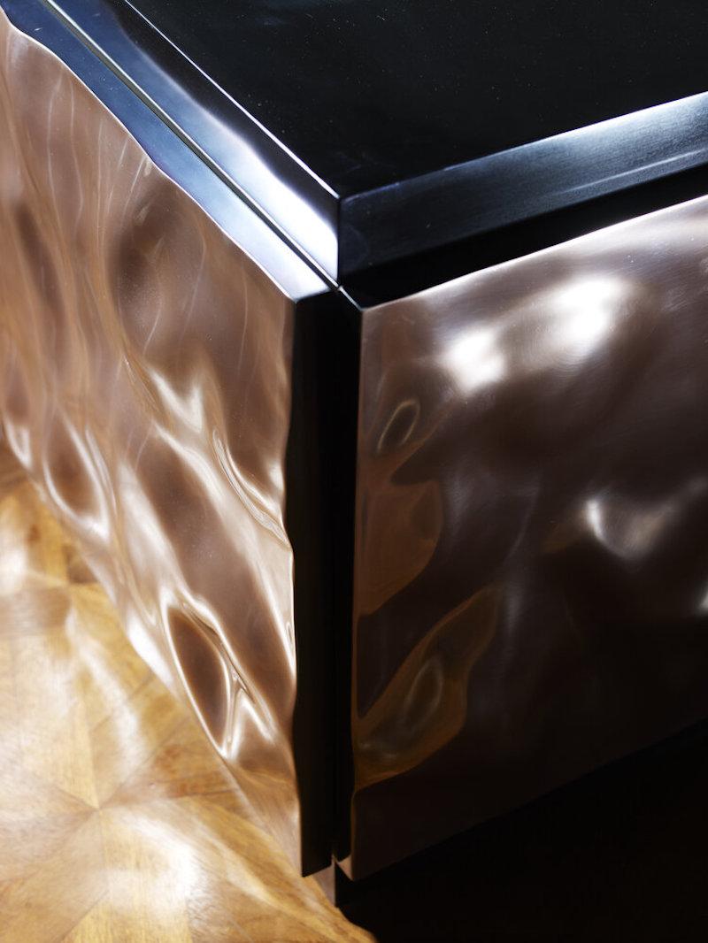 Hand-Crafted Bumper Sideboard by Frédérique Domergue, Contemporary, Limited Edition For Sale