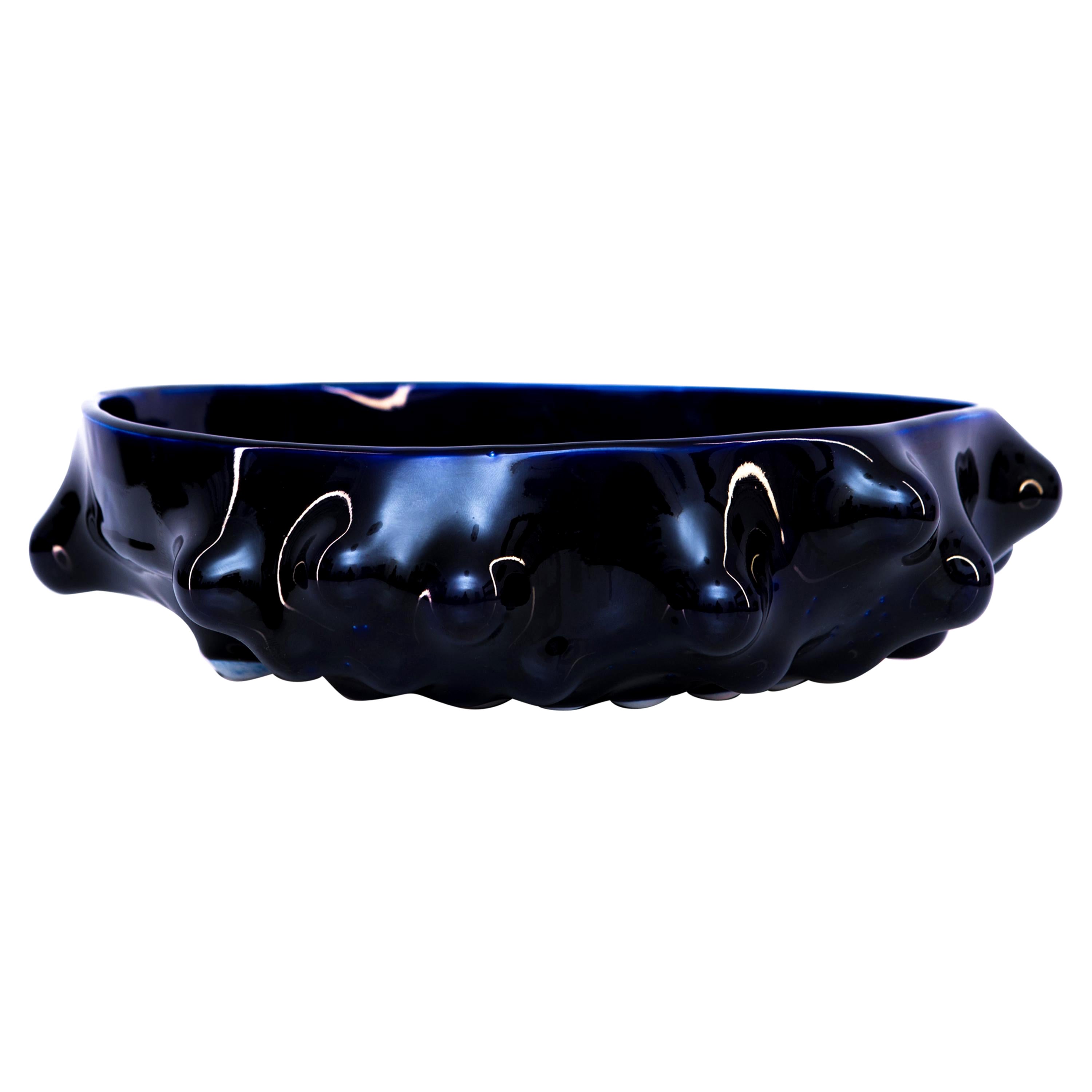Bumps 2.0 Vessel blu cobalto di Arkadiusz Szwed in vendita