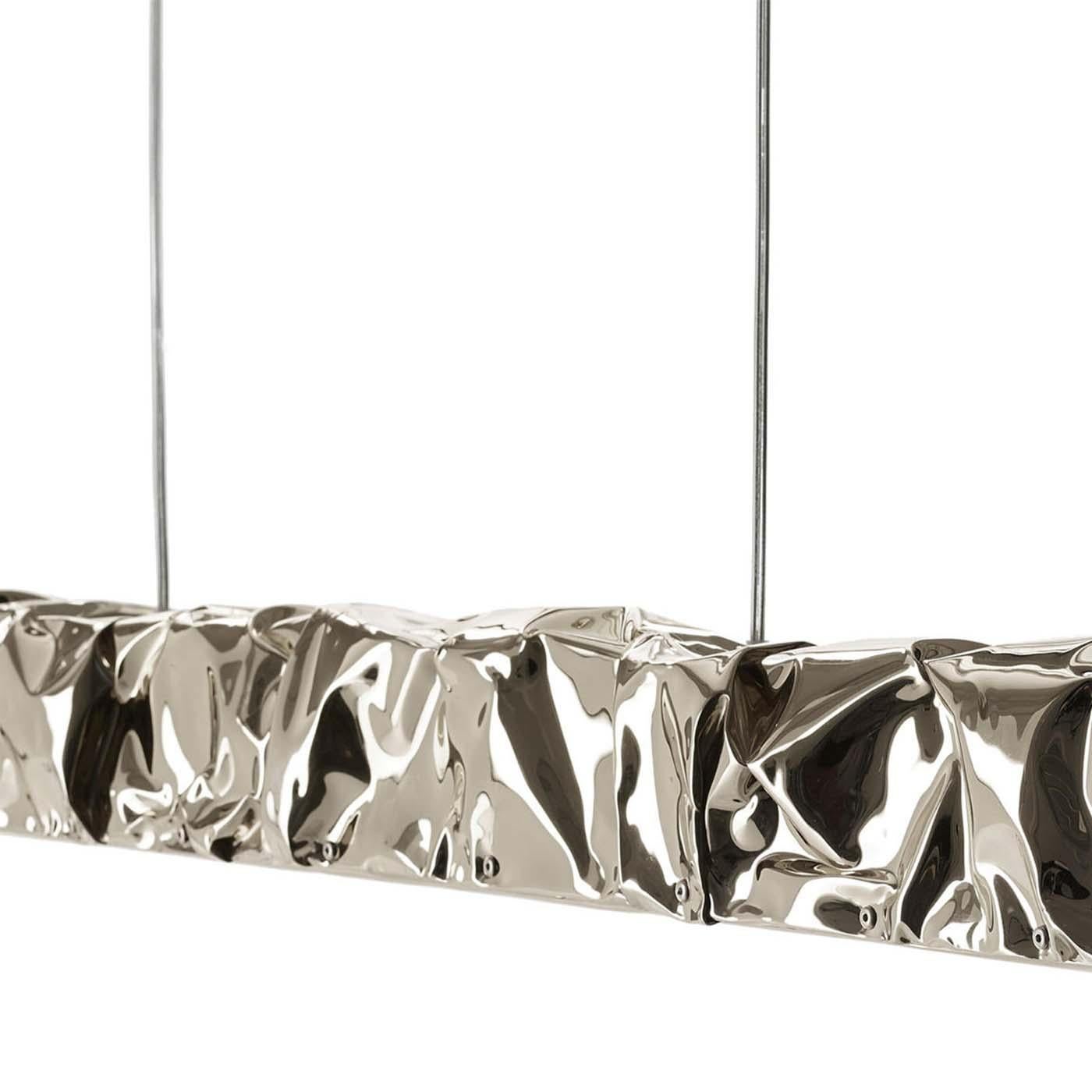 Hand-Crafted Bumpy Chrome Suspension