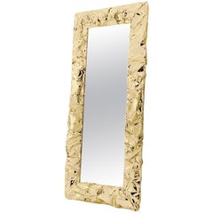 Bumpy Mirror in Gold or Chrome Finish