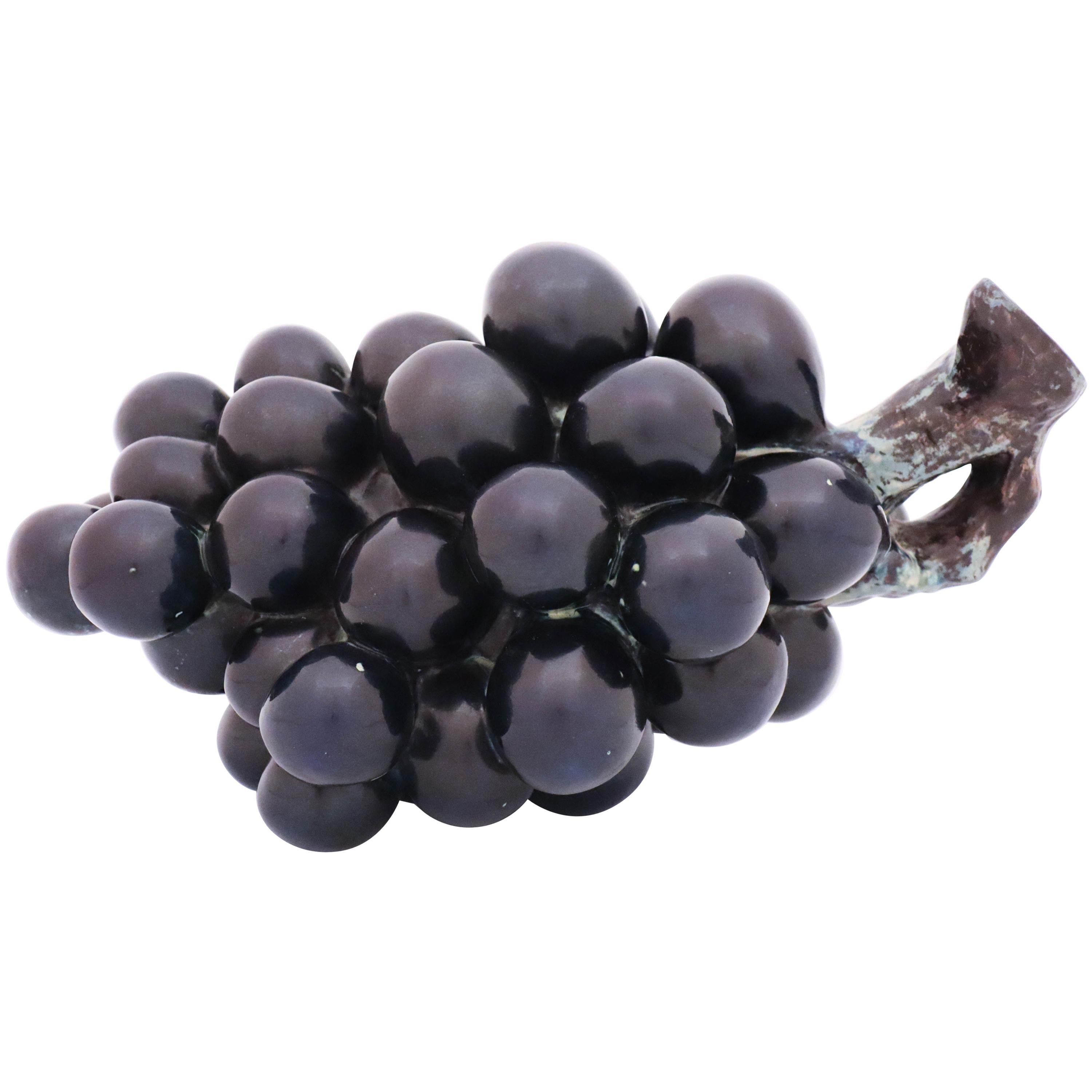 Bunch of Grapes, Ceramics by Hans Hedberg, Biot, France For Sale