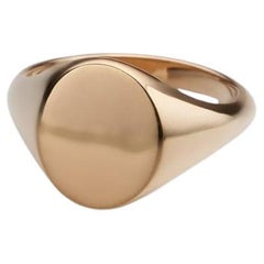 BUNDA 18k rose gold Signet Ring