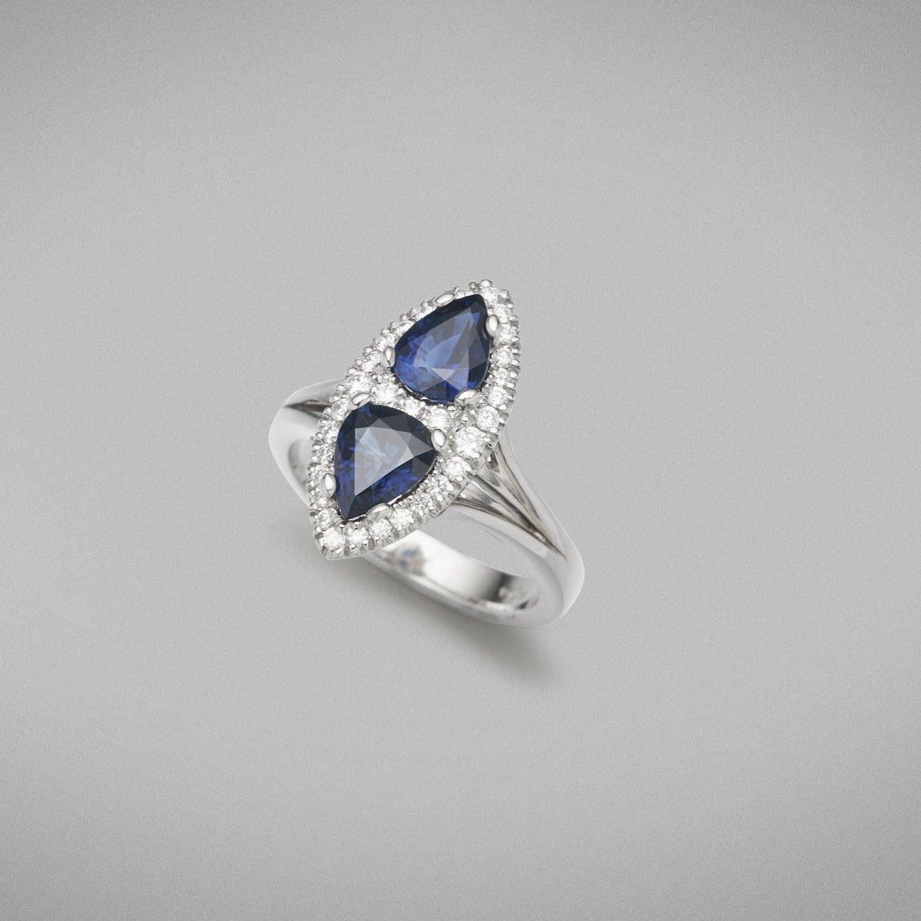 Bague en platine 