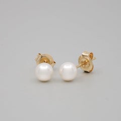 Pendientes BUNDA 5-6mm Perla Akoya