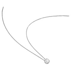 Colgante de diamantes BUNDA 'Bundova' 0,60 ct, oro blanco de 18 quilates.