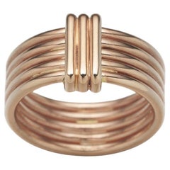 Bague Bundova en or rose 9 carats BUNDA, taille L 1/2