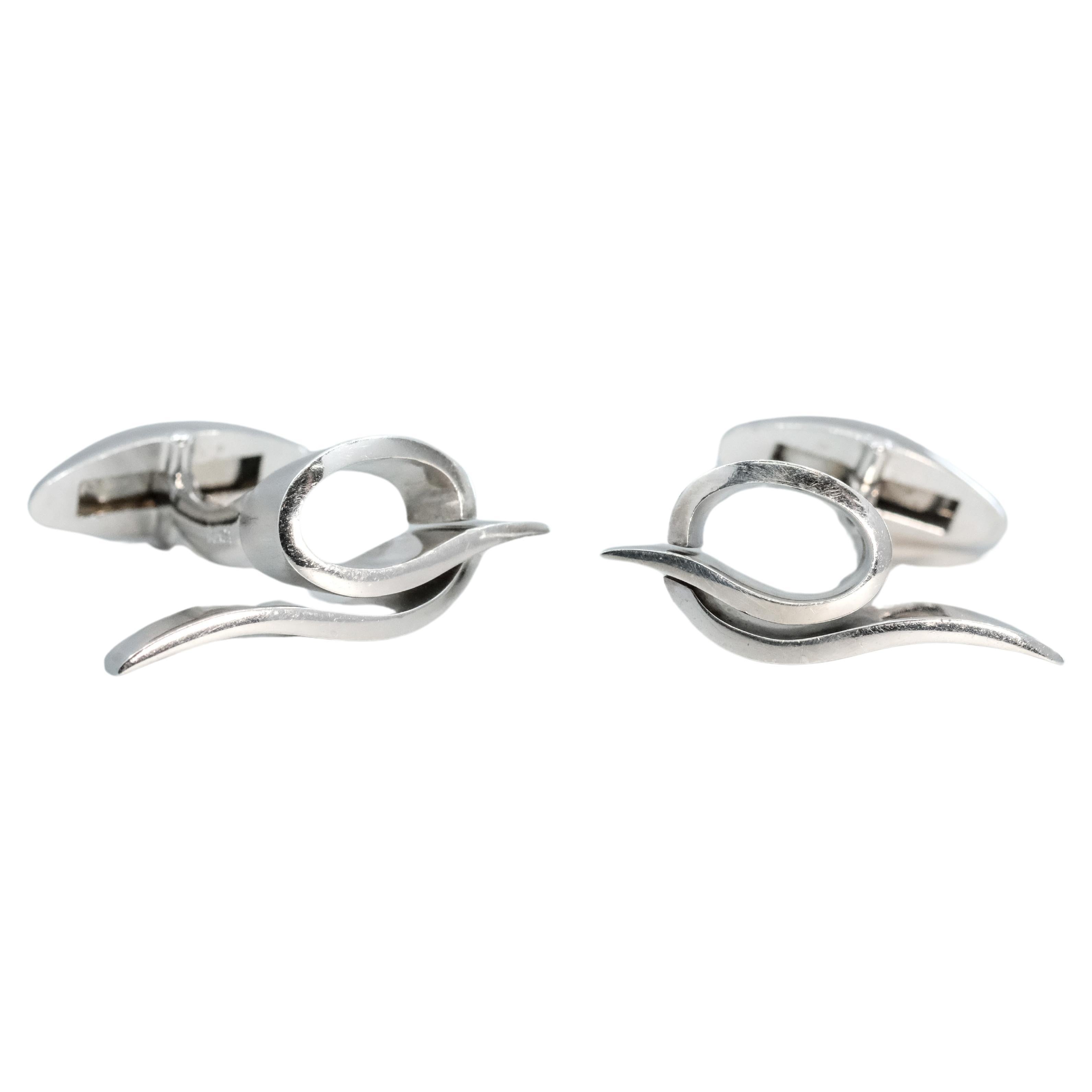 Gemelli BUNDA Landforms in argento