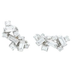 BUNDA 'Russe' 1.80cts Diamonds Earrings in 18k white gold