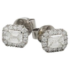 BUNDA 'Valentin' 1,32 Karat Diamant-Ohrstecker aus Platin.