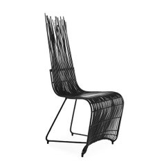 Chaise de salle à manger Bundle en finition noire