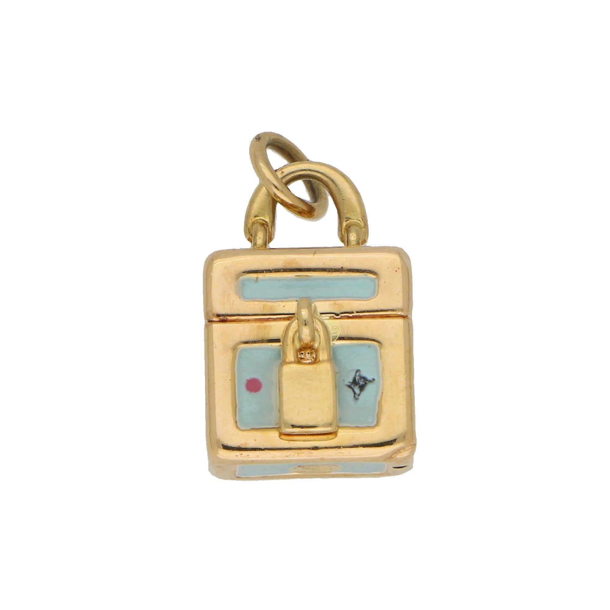 Women's or Men's Bundle of Handbag Charms in 18 Karat Yellow Gold