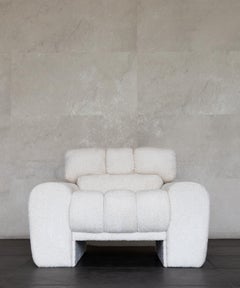 BUNDT CHAIR - Parchment Chenille by SHO MODERN