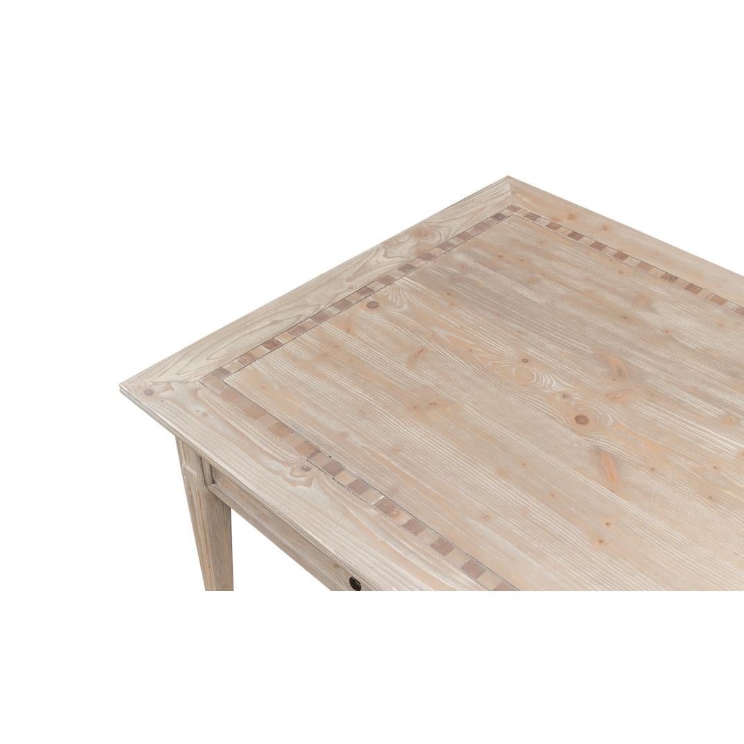 Contemporary Bungalow Pine Coffee Table For Sale