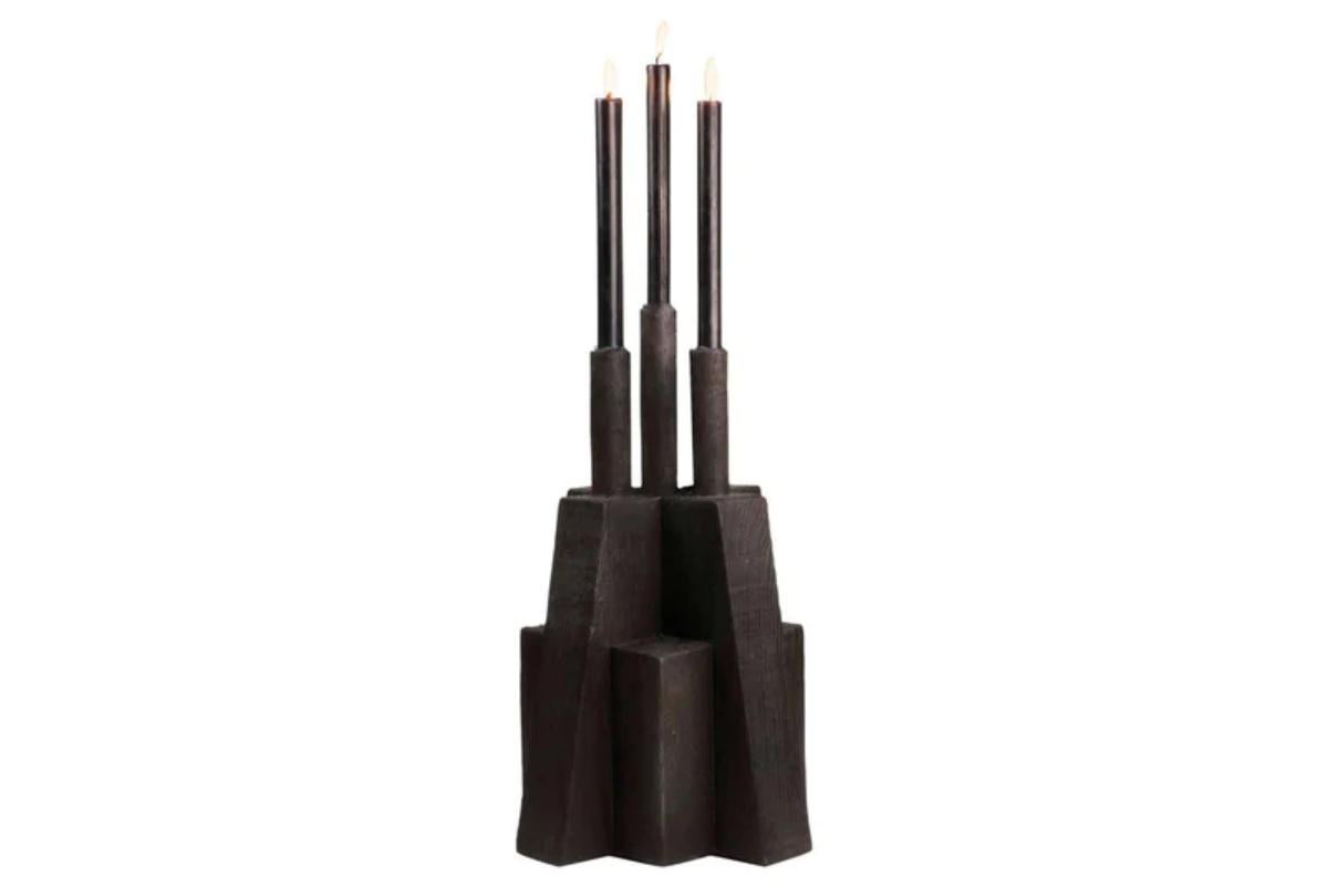 Contemporary Bunker Candle Holder by Arno Declercq For Sale