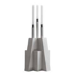 Bunker Candleholder, White, Arno Declercq